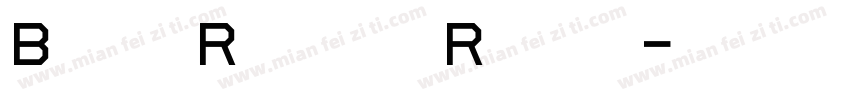 Bliss Regular Regula字体转换